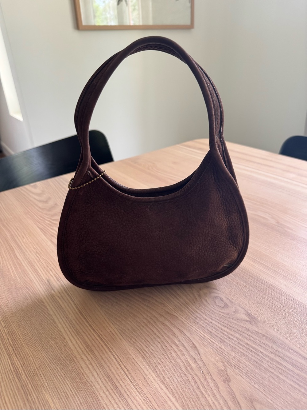 Vintage Coach Ergo 4399 brown Nubuck bag - Picture 2 of 5